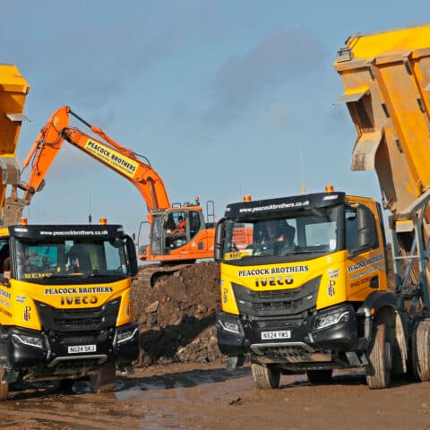 FOUR DECADES ON………HARSH UNDERFLOORS ARE STILL THE ONLY TIPPING GEAR FOR PEACOCK BROTHERS