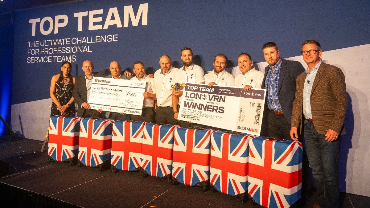 Keltruck’s ‘Newark Novices’ best in UK as Scania Top Team winners