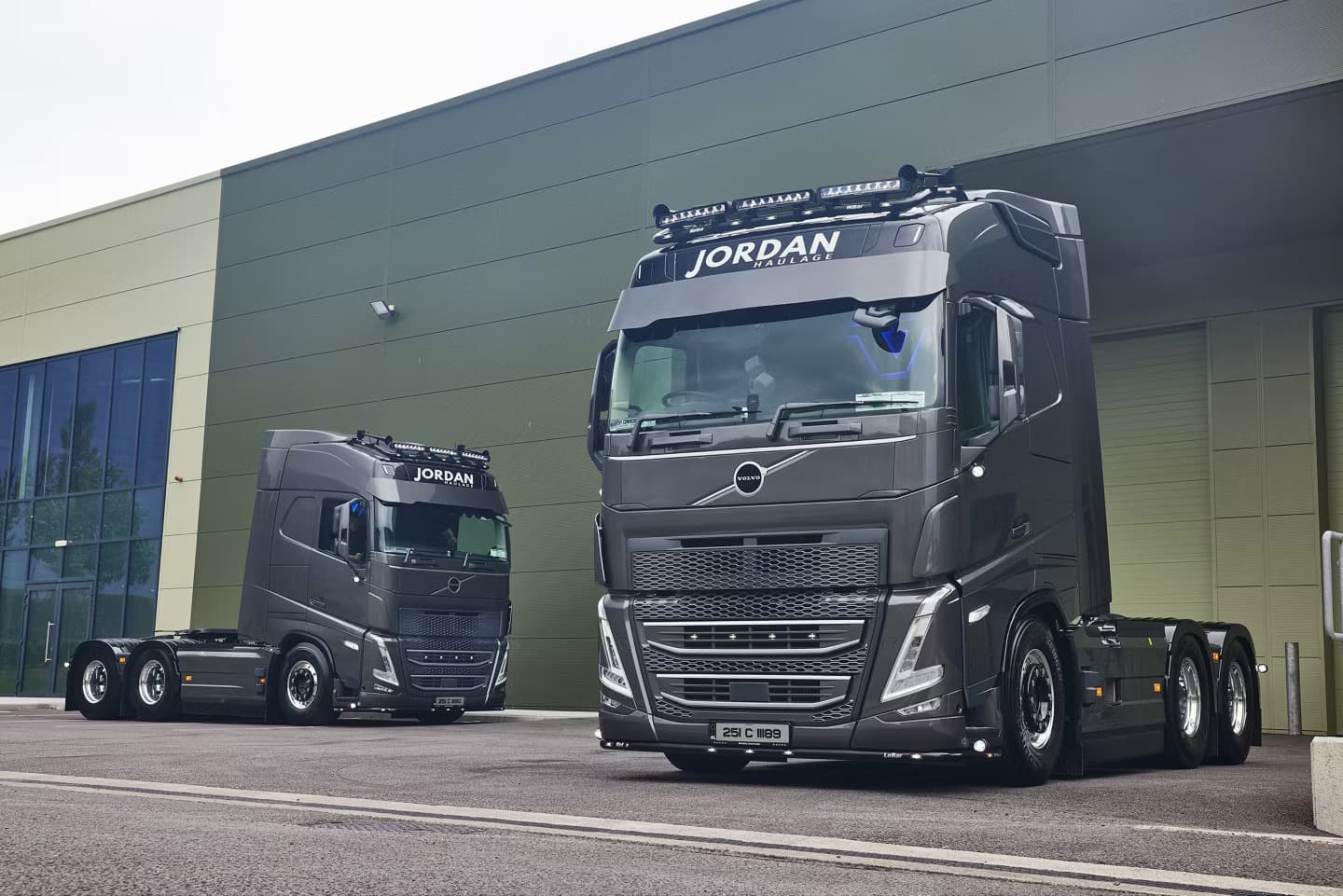 Two new Volvo FH trucks help Jordan Haulage continue to grow