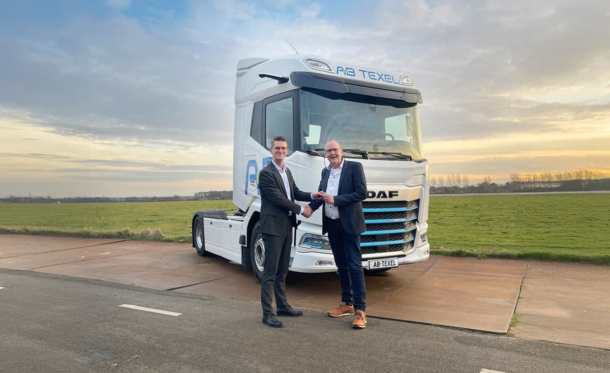 AB Texel puts 1,000th New Generation DAF into service