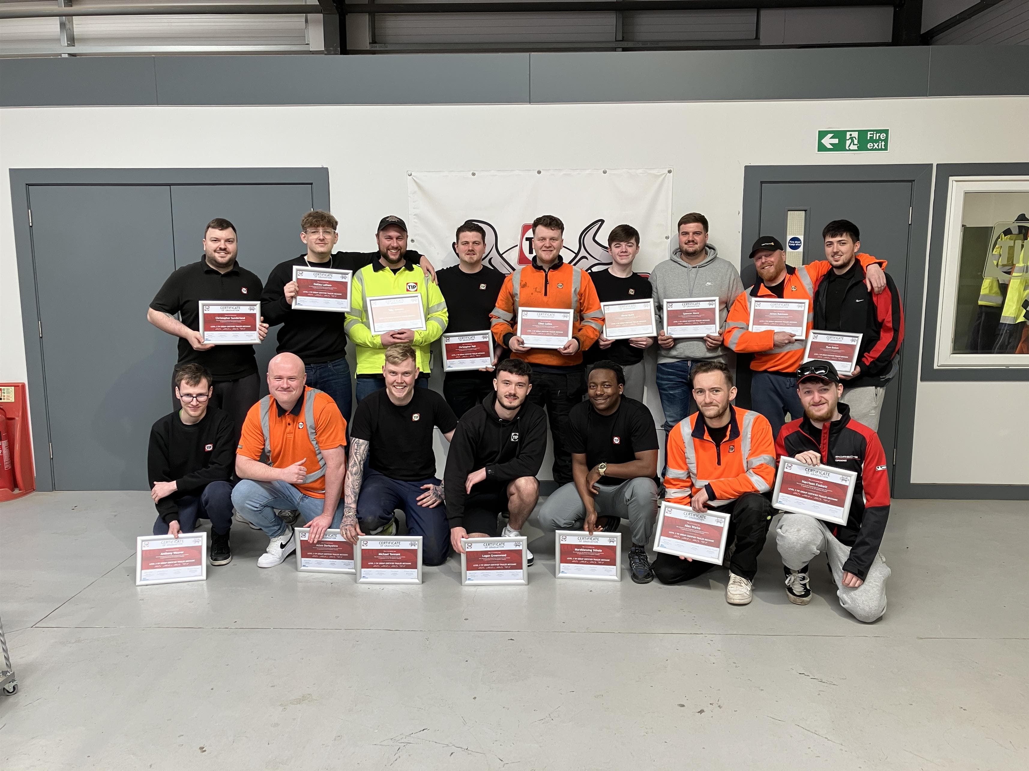 16 graduate from the TIP Mechanic Academy as programme continues to build its talent pipeline