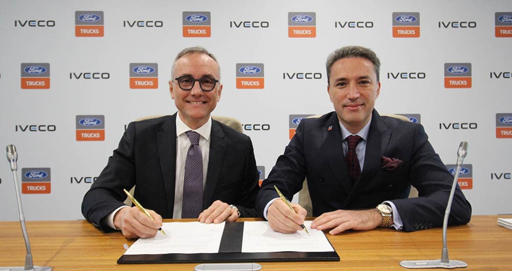 Ford Trucks and IVECO sign Joint Development Agreement for new heavy-duty truck cabin