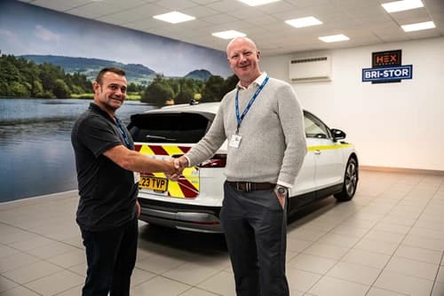 Colas continues rollout of new electric vehicle fleet in partnership with Novuna Vehicle Solutions