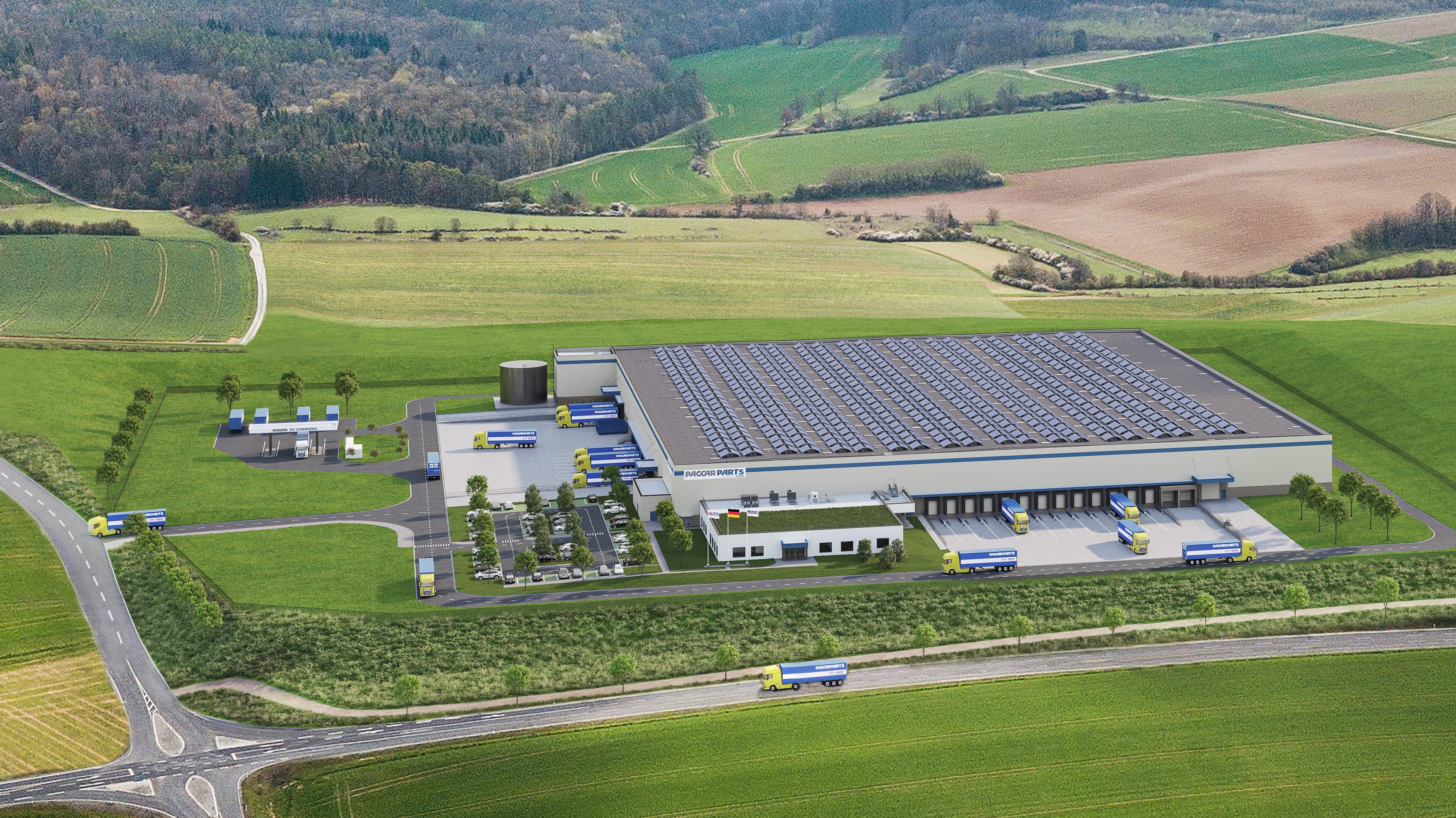 PACCAR Parts Announces Construction of New Parts Distribution Center