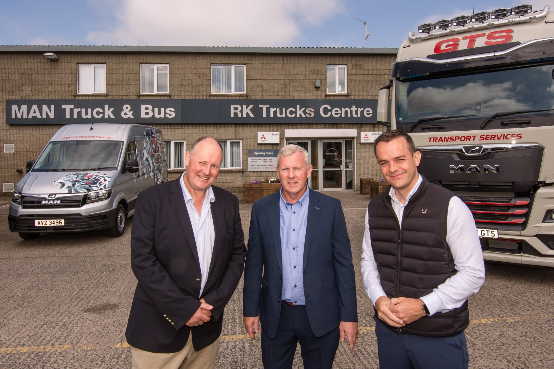 RK Trucks Centre, with bases in Carryduff and Dungannon, opens a new chapter.