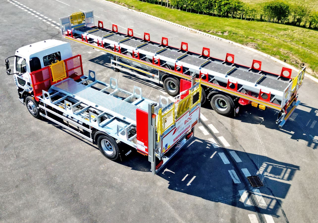 BOC’s Tiger fleet reaches 135 vehicles with the latest flatbed trailers and rigid bodies
