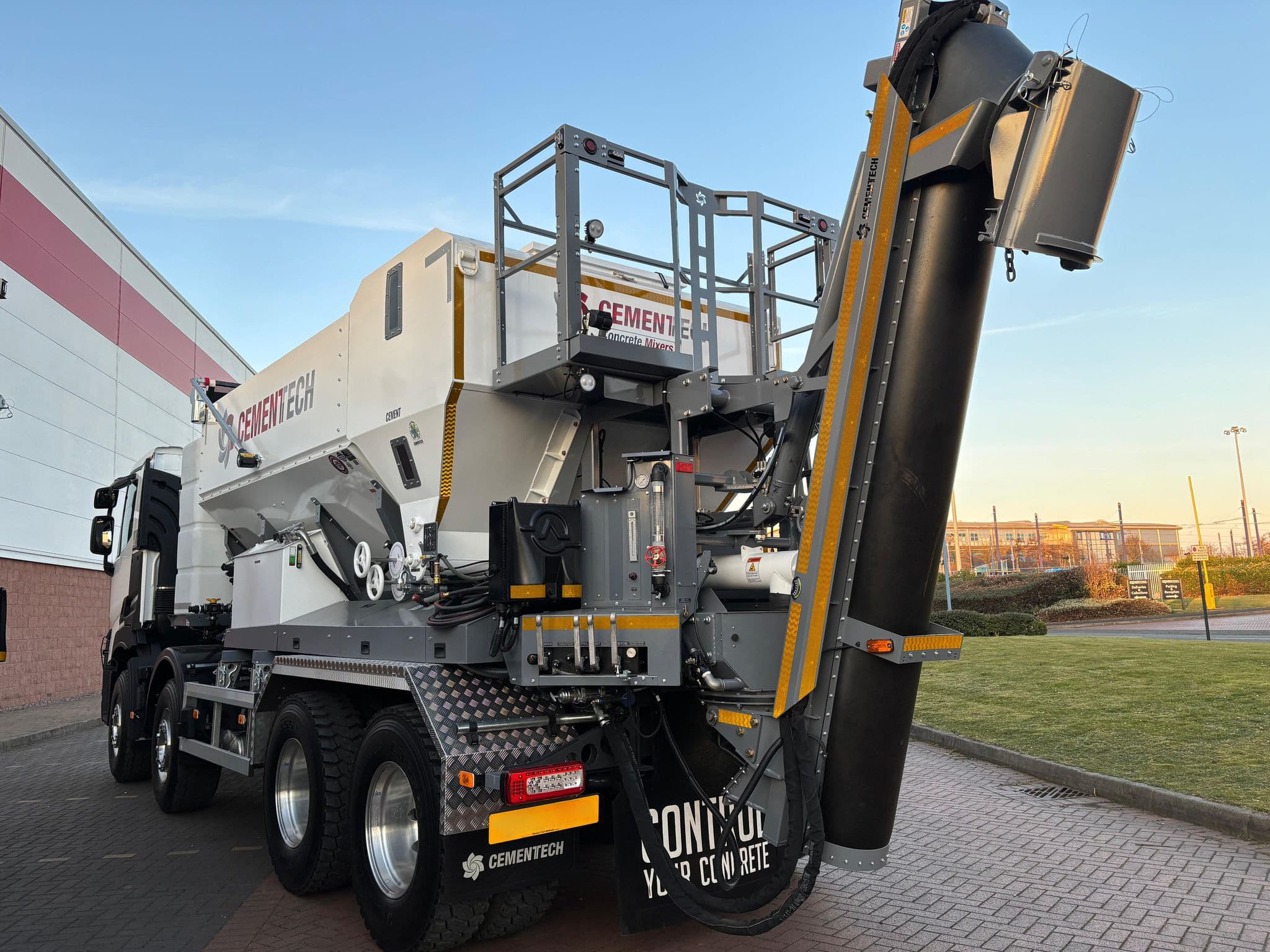 Volumech debuts two next-generation Cemen Tech volumetric concrete mixers