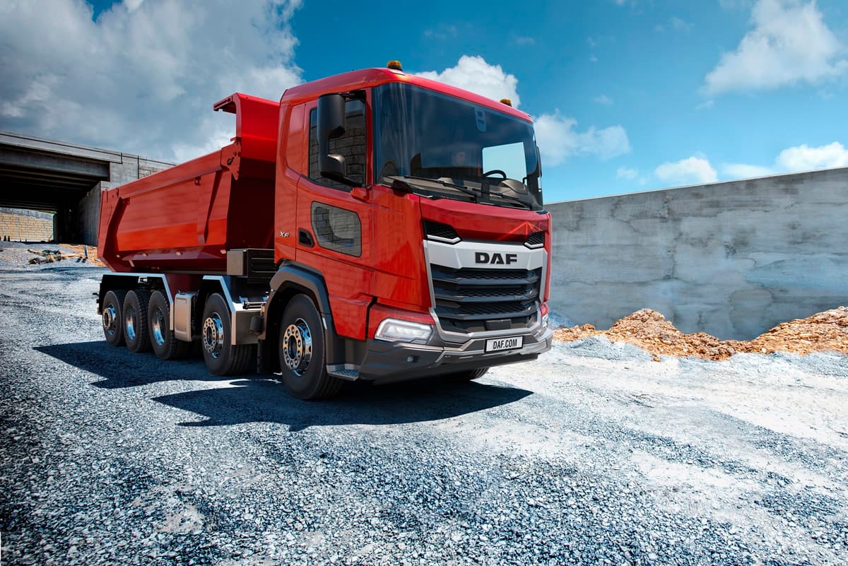 DAF expands range with factory-built 10x4 chassis