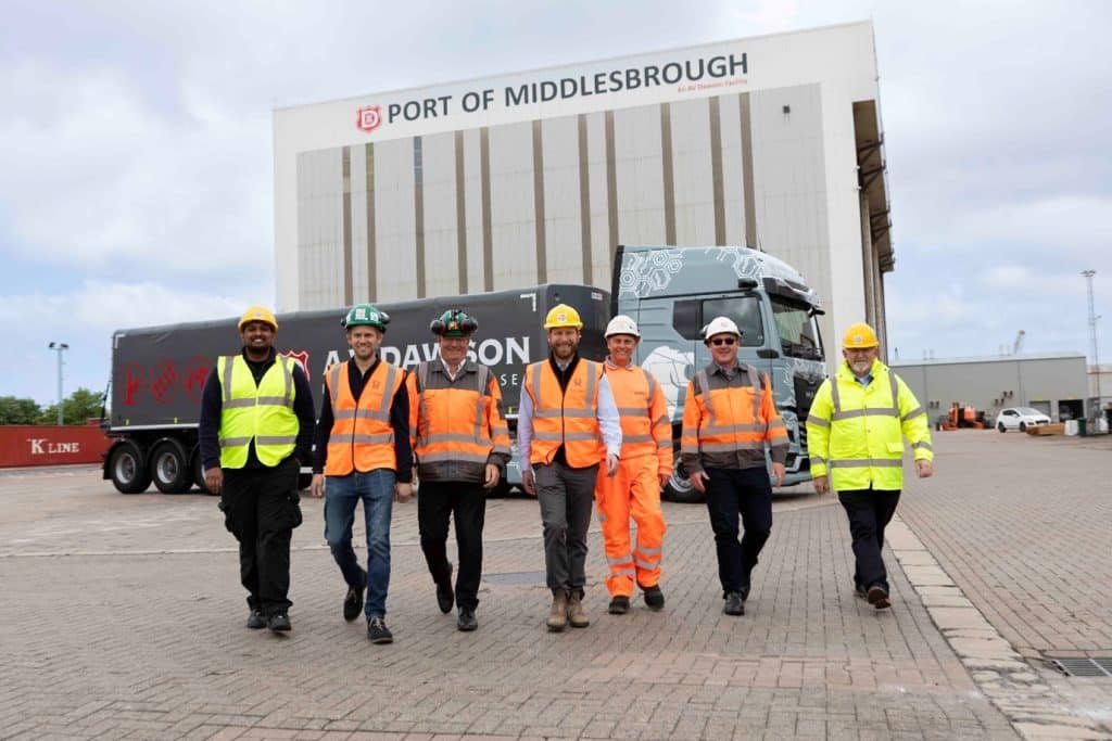 Transport firm powers ahead with electric truck trials