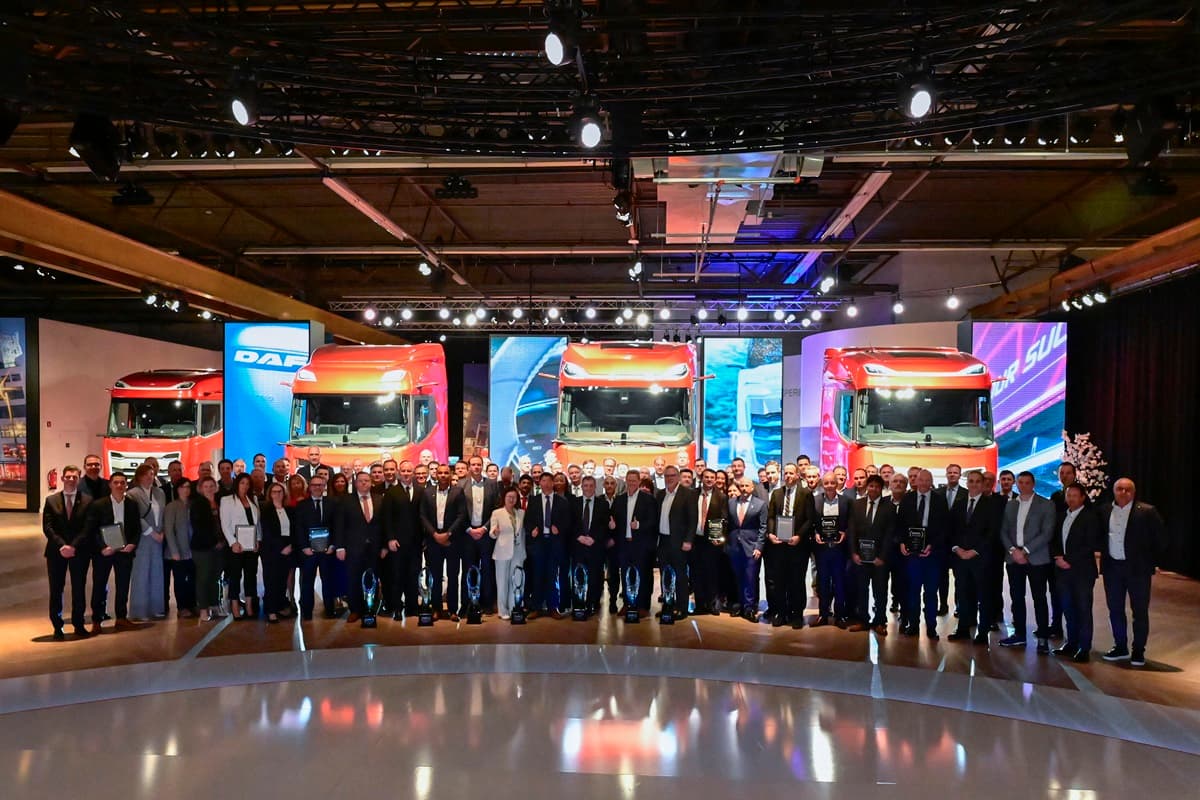 DAF Trucks recognises top performing suppliers