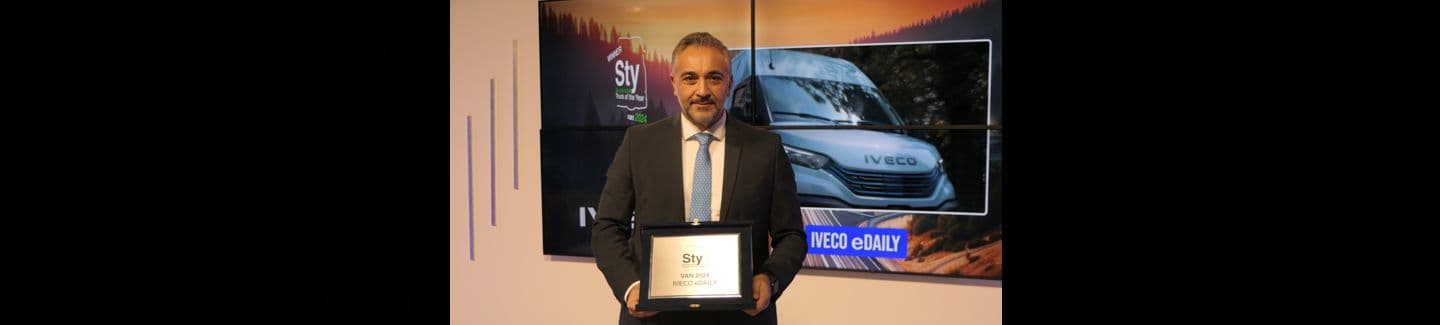 Iconic IVECO eDaily wins coveted “Sustainable Truck of the Year 2024” Award ​