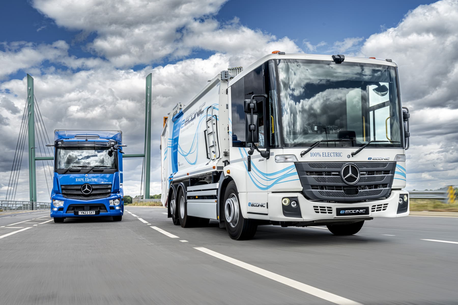 All-electric eEconic leads the Mercedes-Benz charge at Road Transport Expo