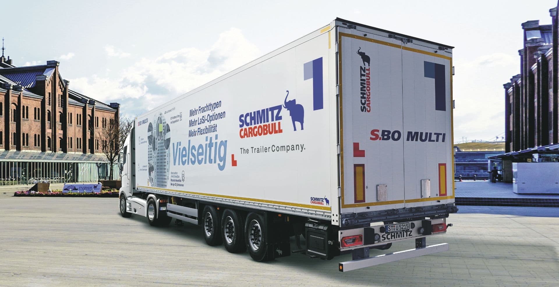 The new S.BO MULTI: dry freight semi-trailer for changing transport requirements