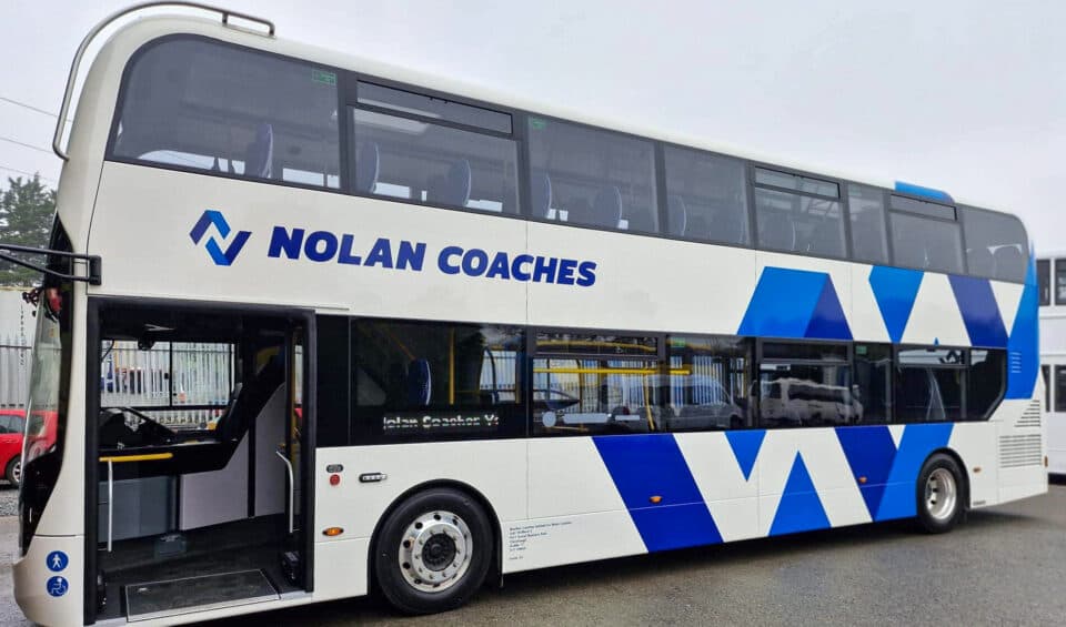 Nolan Coaches adds Alexander Dennis Enviro400 pair for Dublin FerryLink