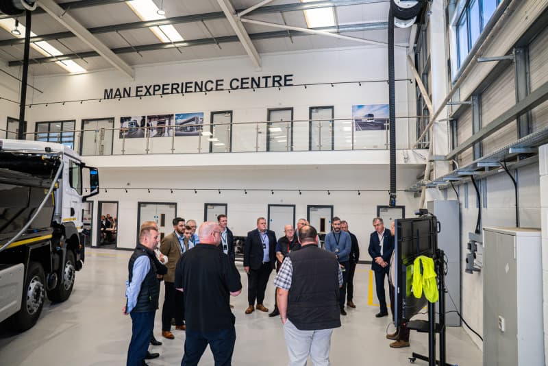 Boosting Efficiency and Looking to the Future - MAN Truck & Bus UK opens a New State-of-the-Art Experience and Training Centre.
