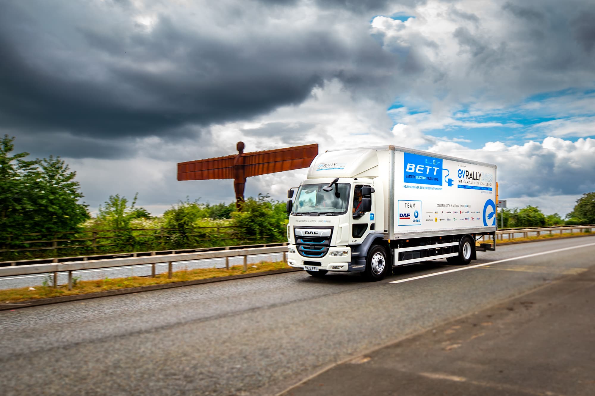 Team DAF-Cenex Completes Capital Cities Challenge: EV Rally 2023