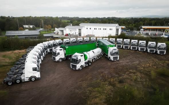 Lancashire Renewables gets 35 new Volvo trucks and trailers