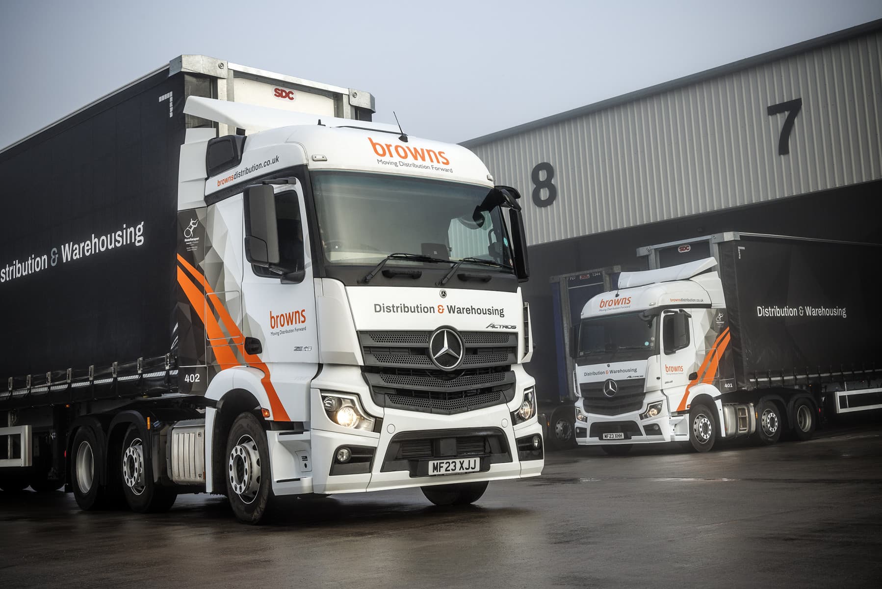 Browns looks no further than Mercedes-Benz Dealer eStar for trio of new fleet trucks