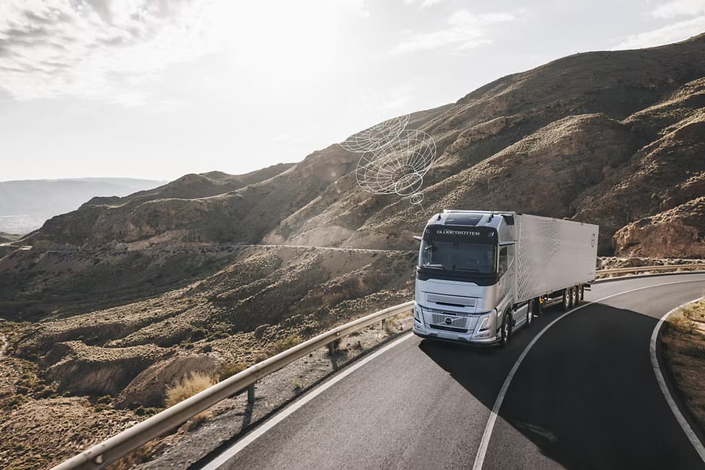 One million connected Volvo trucks on the road