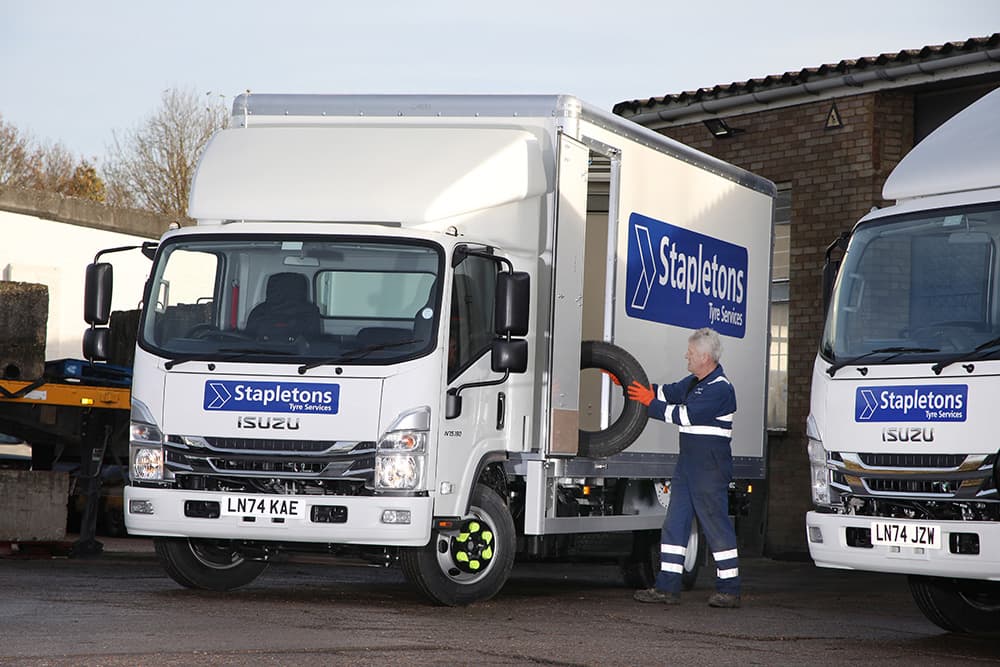 New 7.5-tonners for Stapleton’s Tyre Services