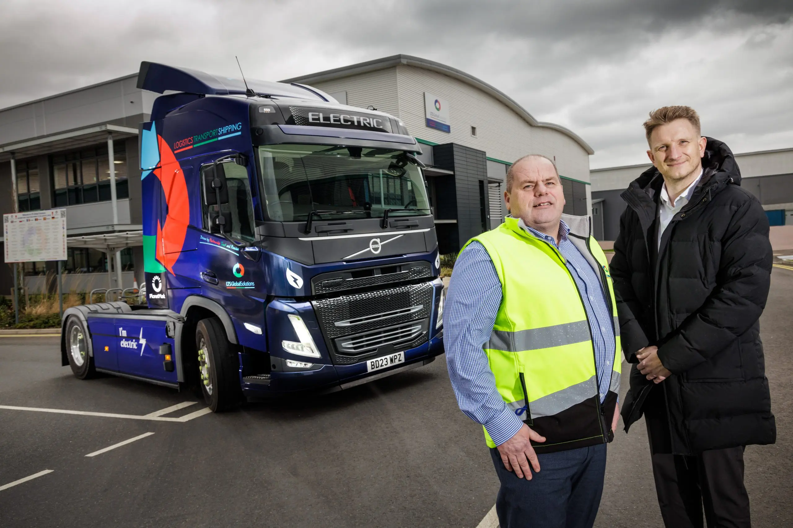 LTS GLOBAL SOLUTIONS DRIVES SUSTAINABILITY WITH FIRST ELECTRIC TRUCK