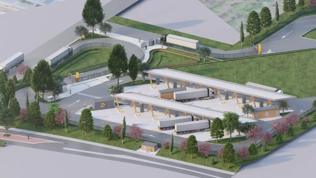 Milence is building its second charging hub for heavy-duty vehicles along a key corridor in southern France