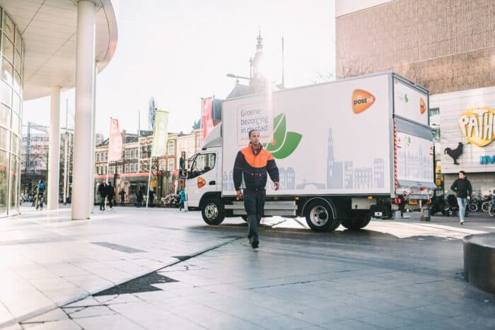 LAST MILES. POSTNL EXPANDS EMISSION-FREE CITY LOGISTICS WITH FUSO eCANTER.