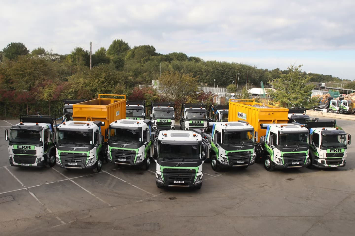 East Kent Recycling selects Volvo Trucks for major mixed model order