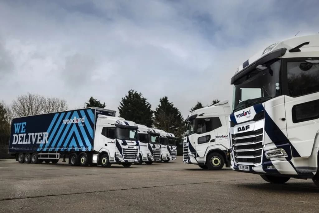Asset Alliance Group makes outstanding debut with 46 DAF XFs for the Woodland Group