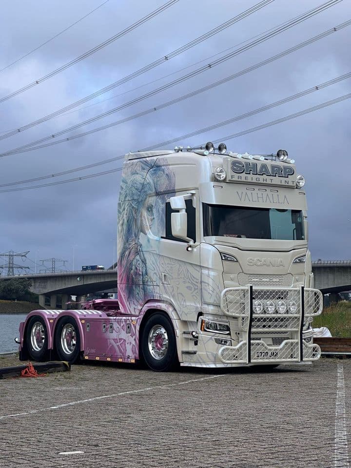 Hall of Fame: Sharp Freight's Scania 770 S V8