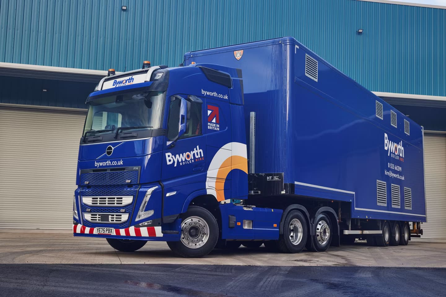 Volvo Trucks receives warm reception at Byworth Boiler Hire with new FH 540