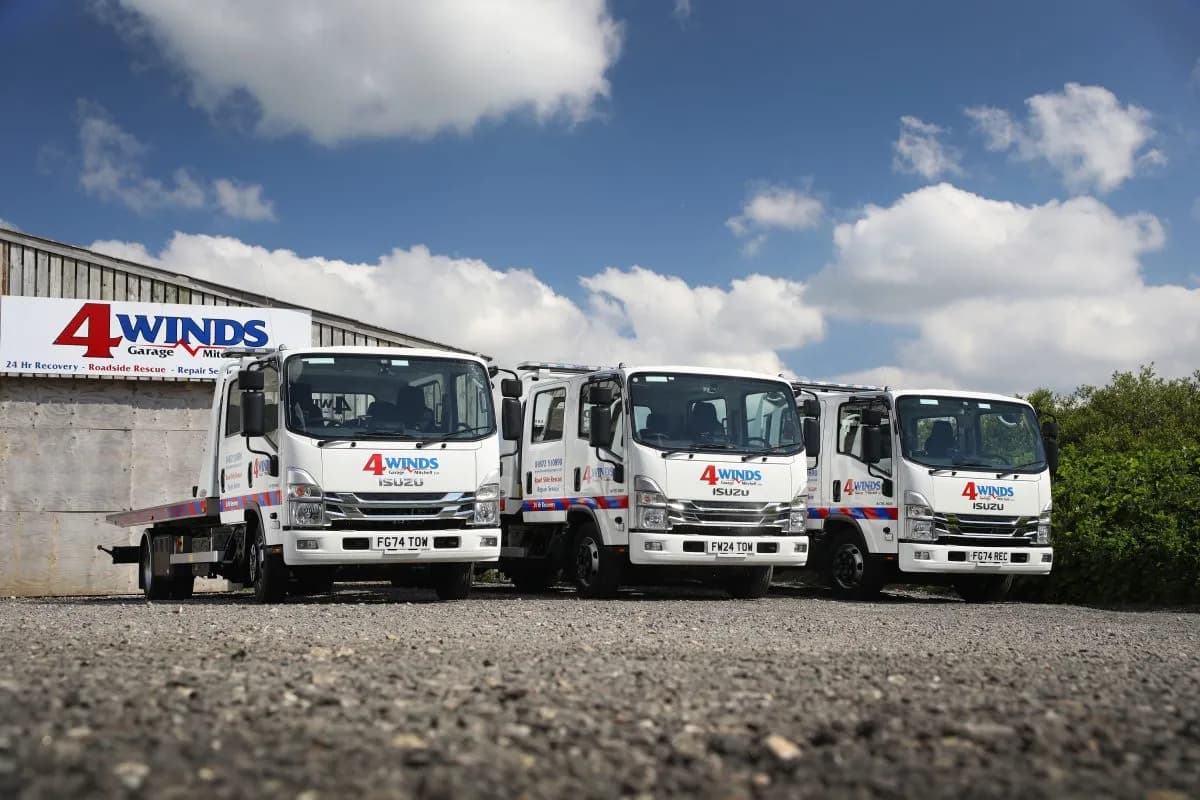 Fourwinds Garage sticks with Isuzu reliability