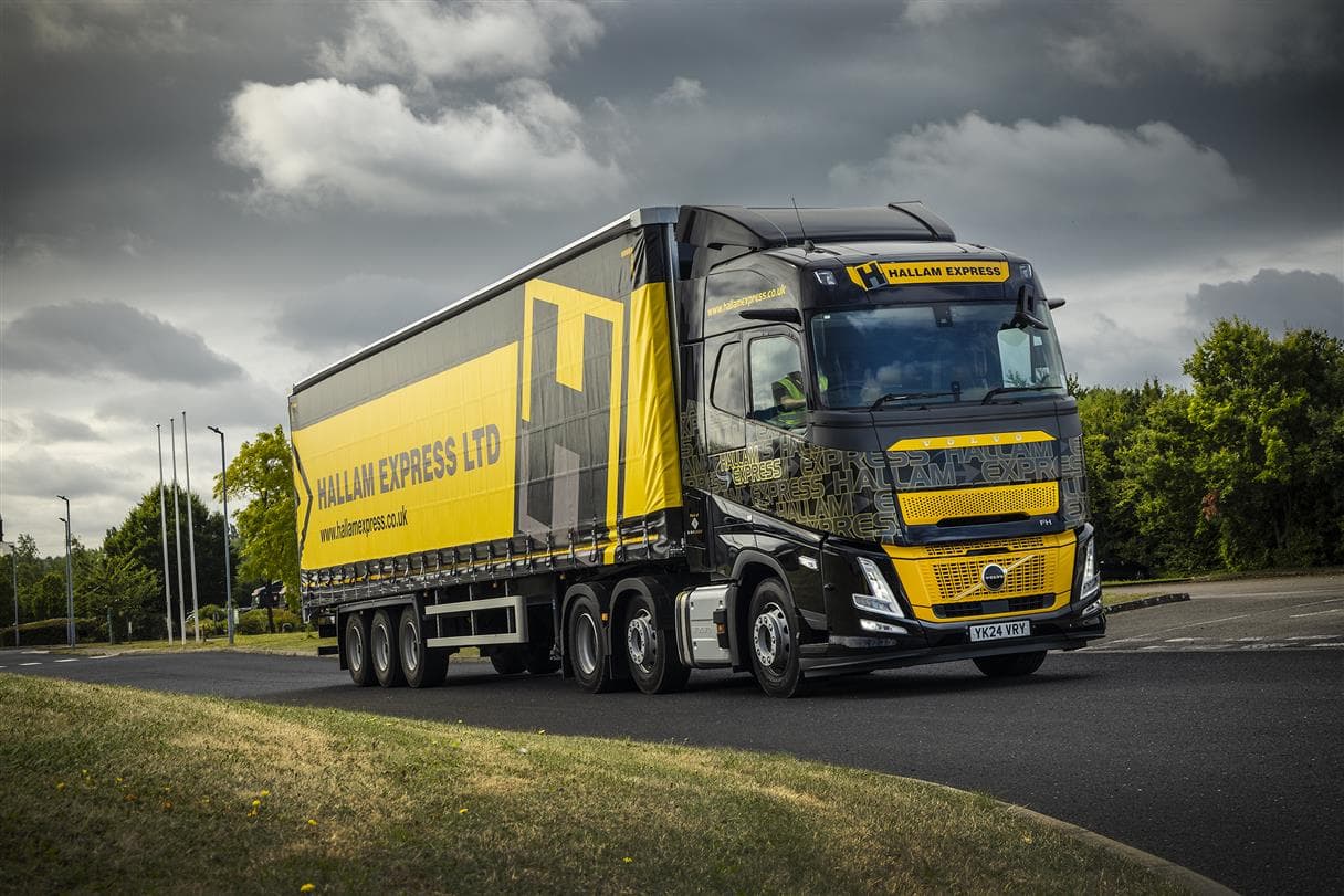 Hallam Express invests in eight Volvo FH Aeros for enhanced fuel efficiency and sustainability
