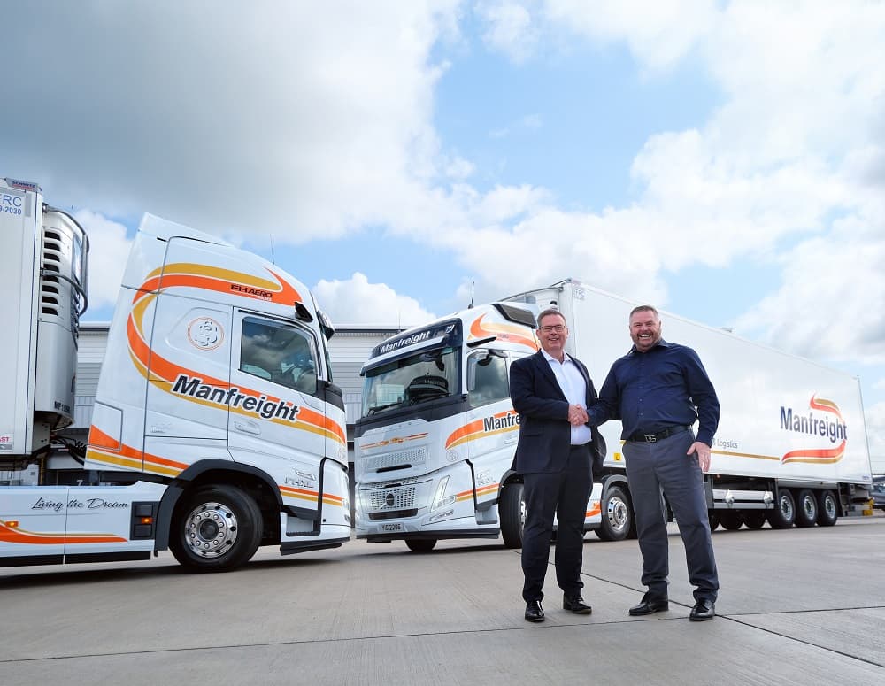 100 new reefers delivered to Manfreight