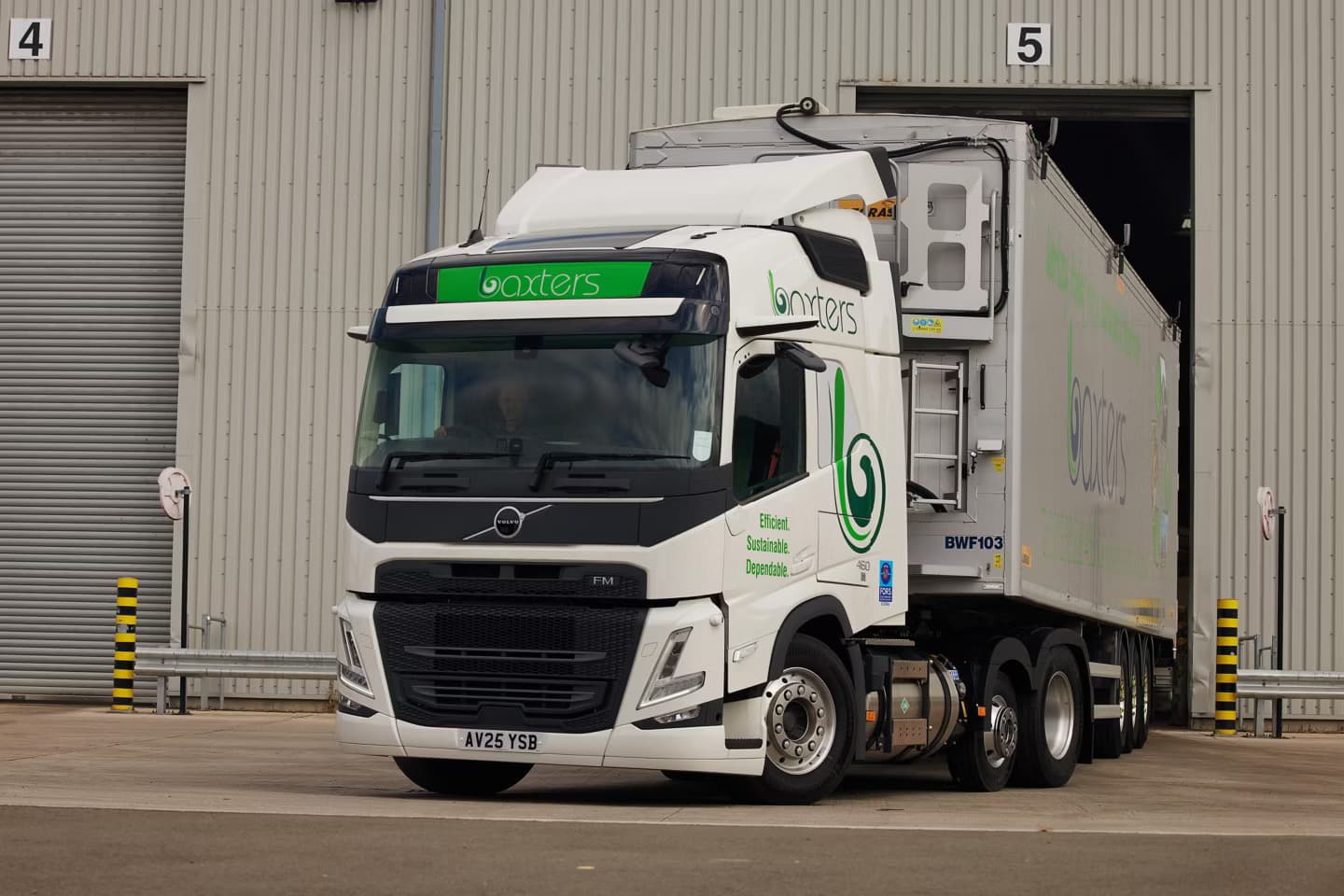Baxters Haulage turns up the gas with two new Volvo FM trucks