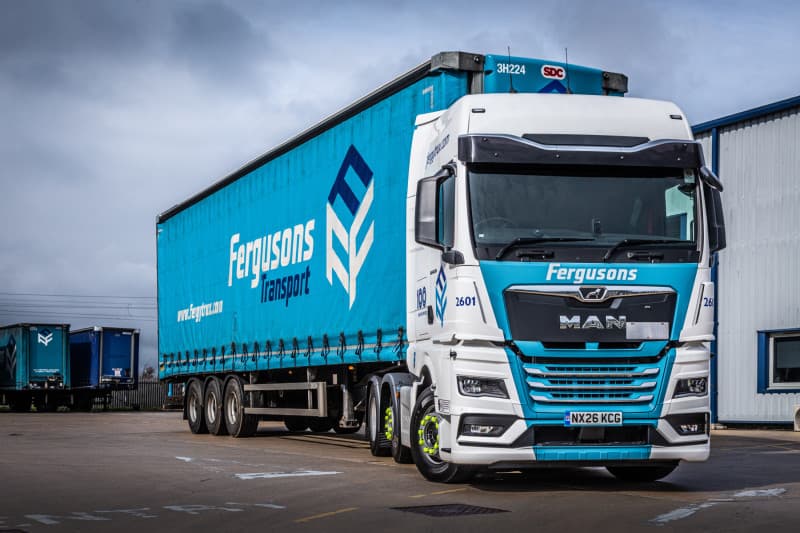 Fergusons Transport Ltd marks their Centenary Anniversary in style with new MAN Trucks