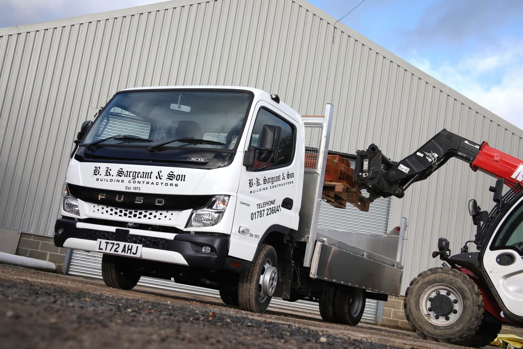 Sargeant recruits another FUSO Canter from Motus Truck & Van