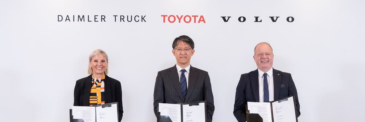Toyota Motor Corporation aims to join Daimler Truck and Volvo Group as equal shareholder in the fuel cell joint venture cellcentric