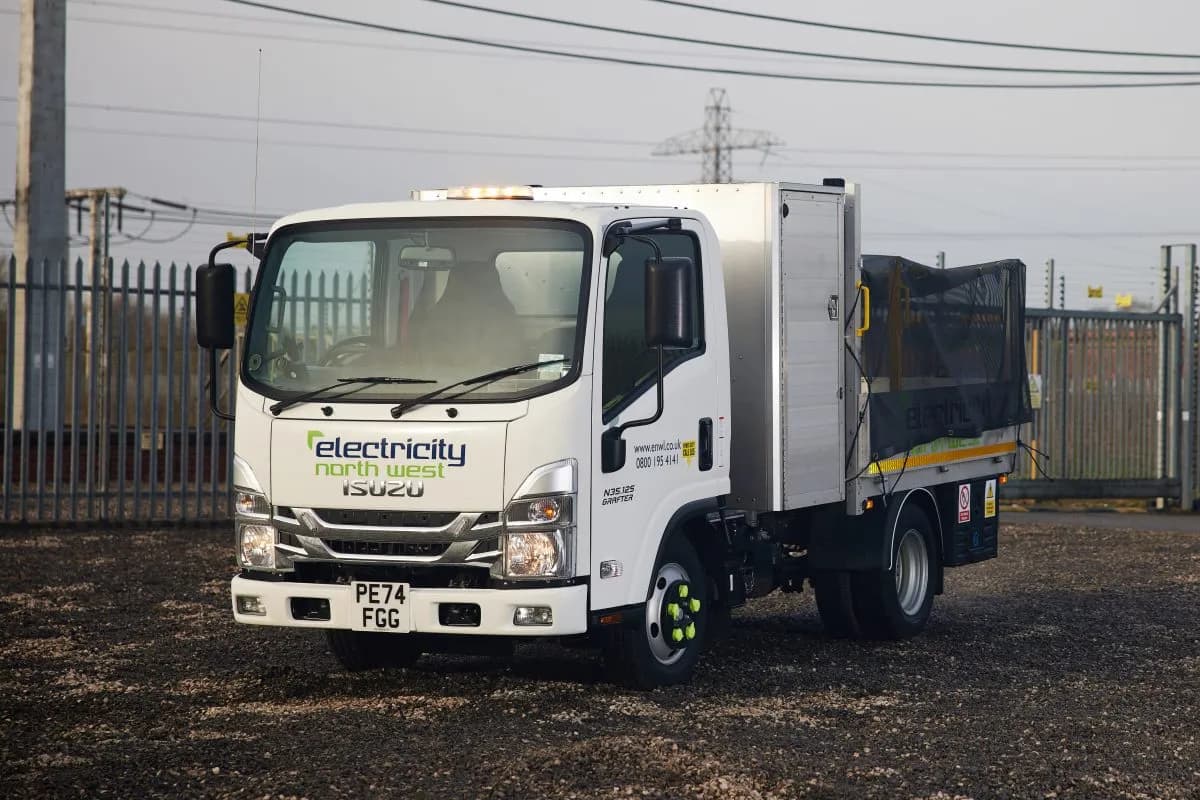 Electricity North West Powers Up with Three New Isuzu Grafters