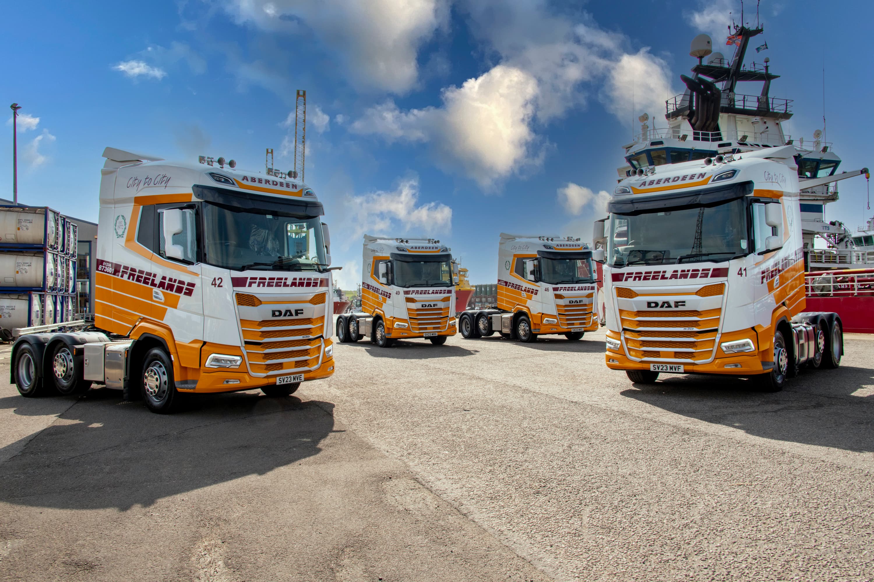 AF XG Quartet For Aberdeen-Based Freeland Freight