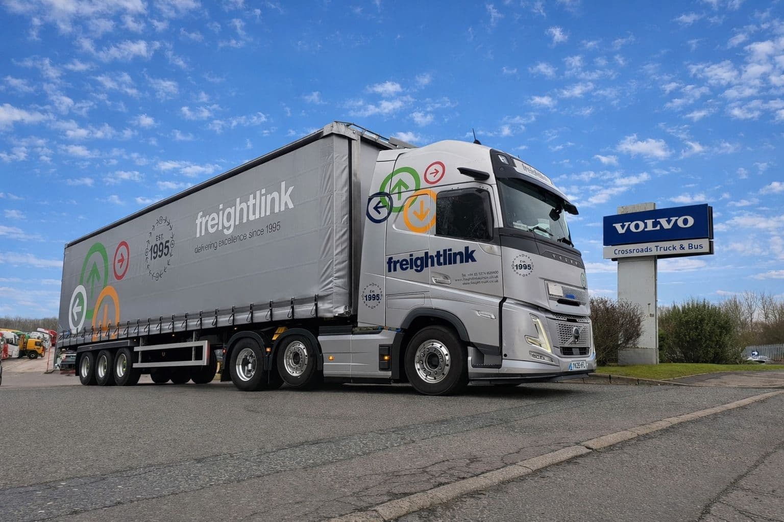 Freightlink Europe marks 30 years with anniversary livery