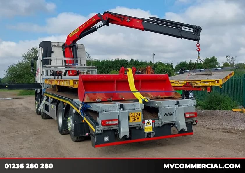 PR | MV Supplies Bespoke Beavertail Trucks to Readypower Rail Services