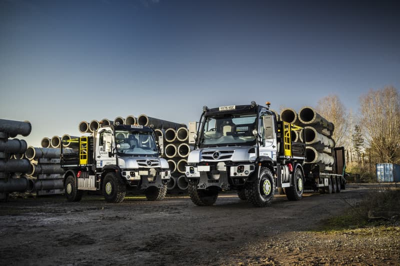 Two Unimogs join specialist vehicle fleet for incident response role with the Environment Agency
