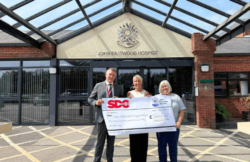 SDC President completes 3-day Bike Ride Raising £4,150 for John Eastwood Hospice