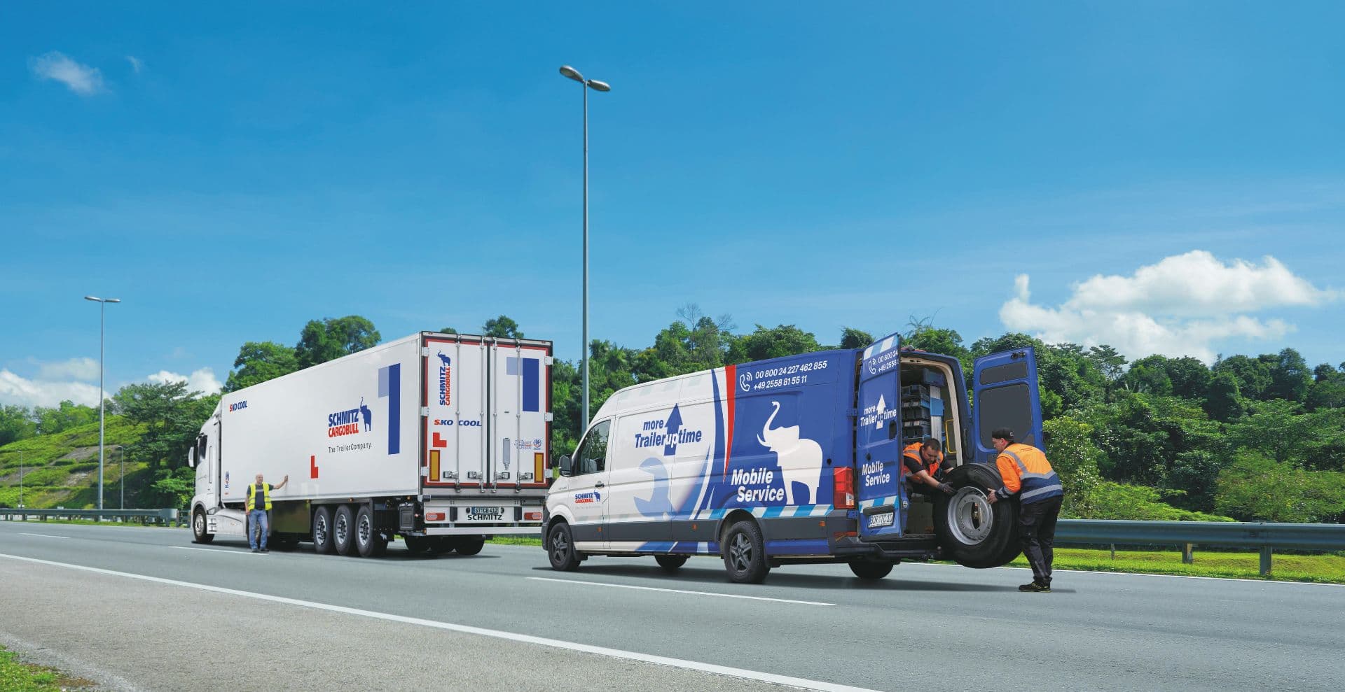 Service that comes to the customer: Schmitz Cargobull’s fleet of service vans hits the road