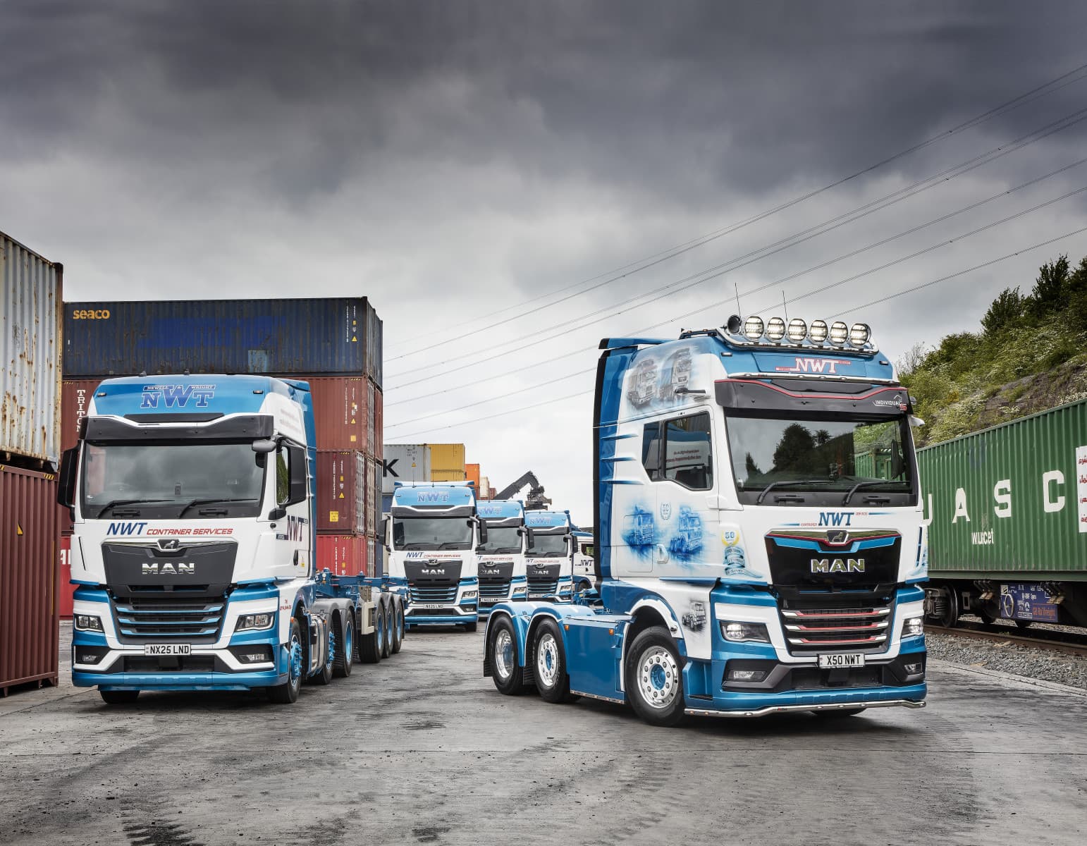 South Yorkshire's largest privately owned haulage contractor, Newell & Wright Transport, marks their 50th Anniversary with a New Fleet Flagship: enter X50 NWT.