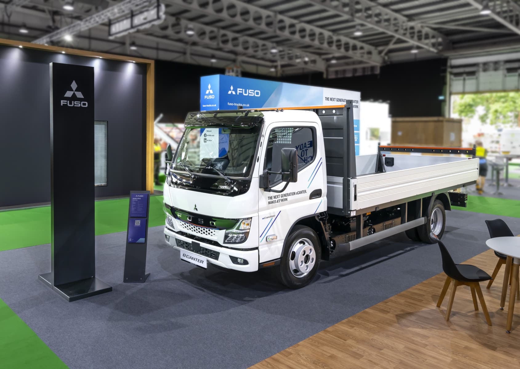 Next Generation FUSO eCanter sparks positive reaction at RoadTransport Expo