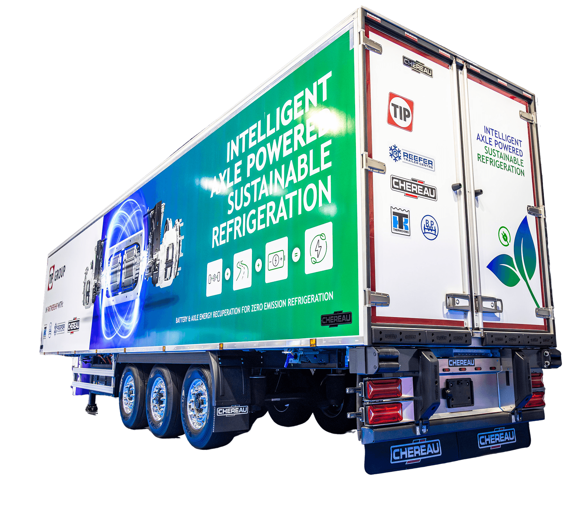 TIP trials groundbreaking axle energy recuperation refrigeration technology