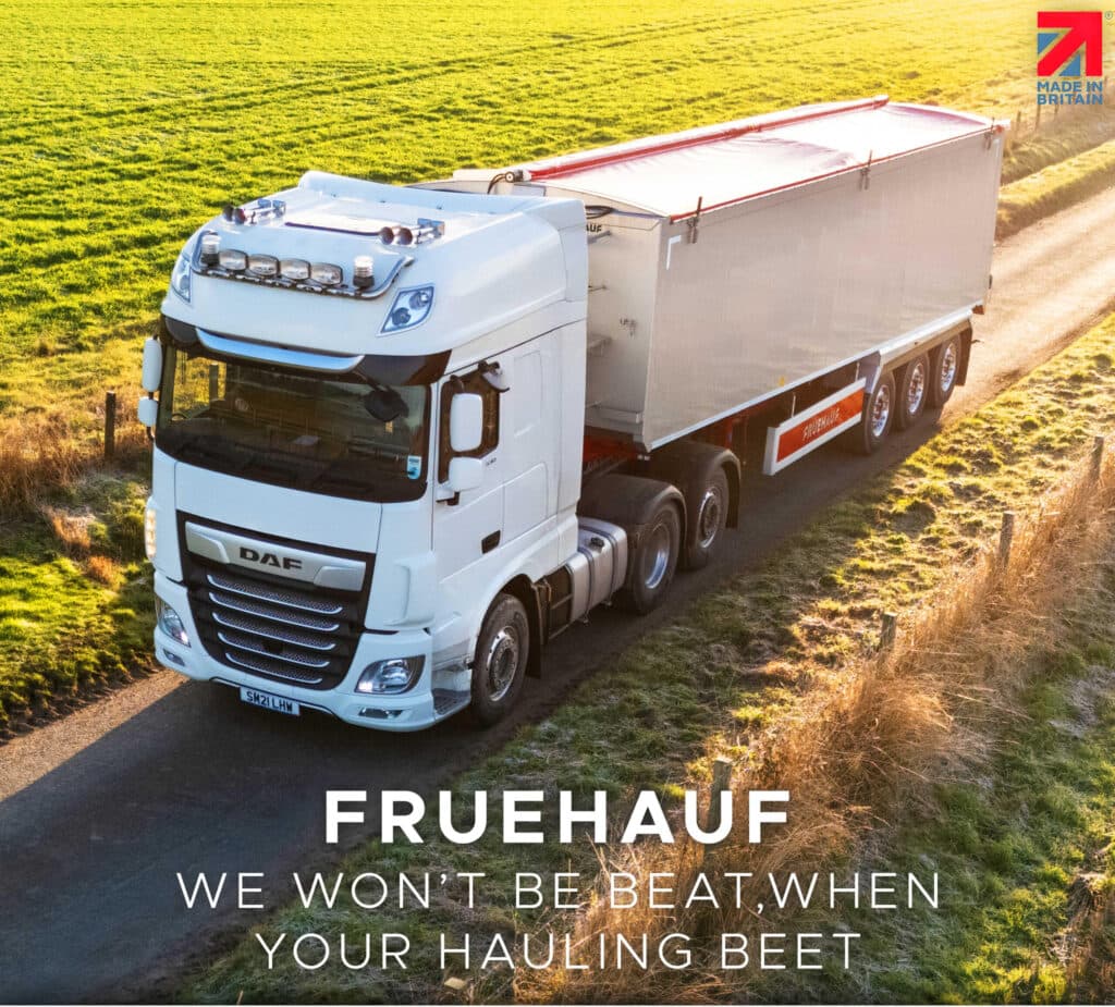 Fruehauf Trailers In High Demand As Sugar Beet Season Kicks Off