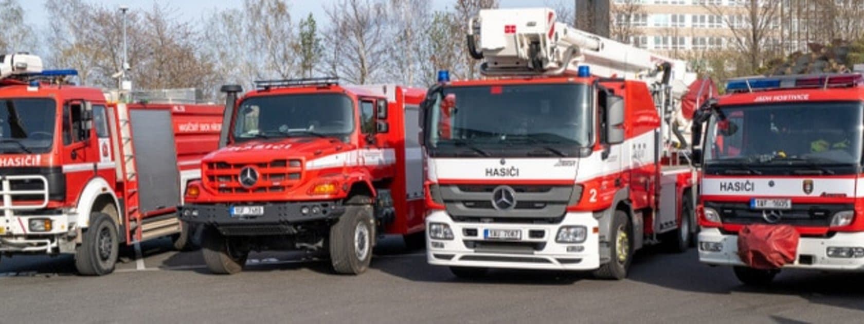 New Mercedes-Benz Arocs for the Prague fire brigade